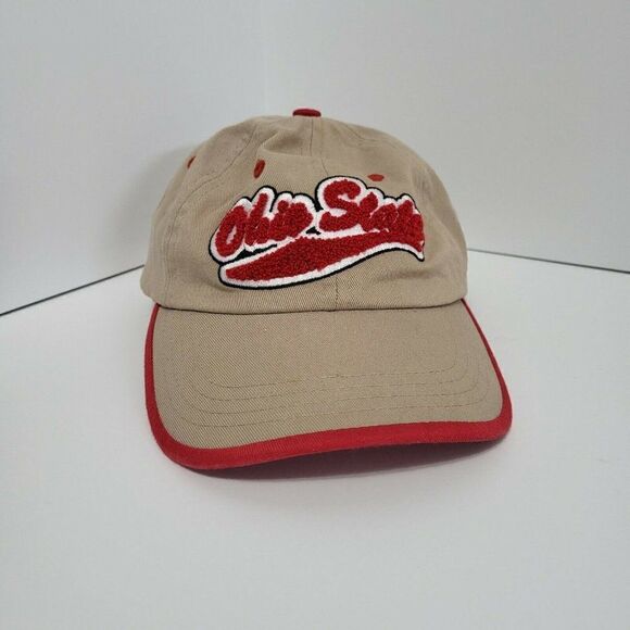 RED Oak Ohio State Baseball Cap Boys - Picture 1 of 9